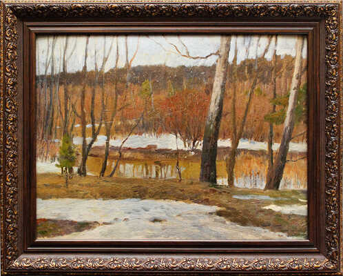 Петров Алексей Александрович. Ранняя весна. Пейзаж 